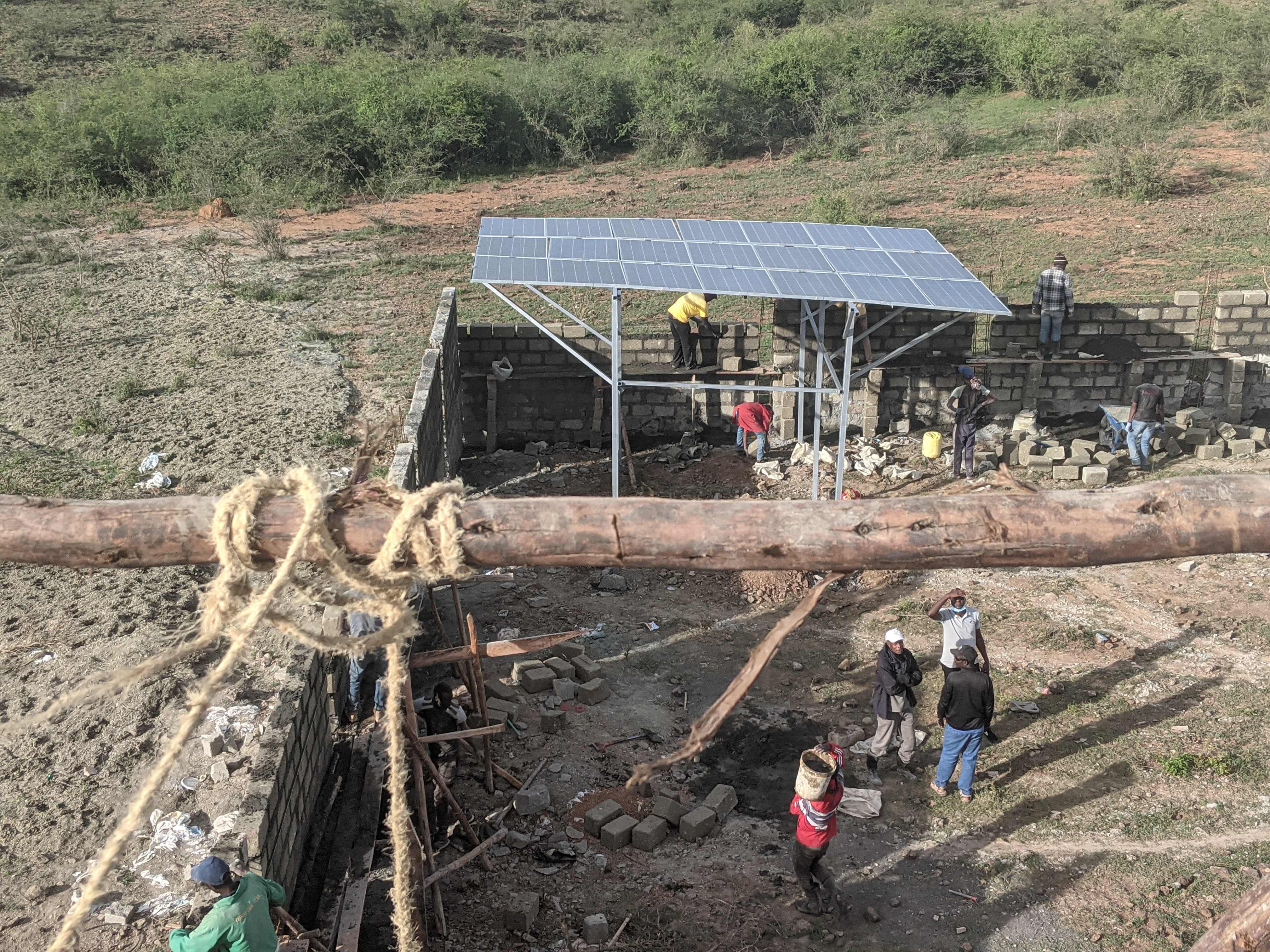 Community borehole project in Machakos